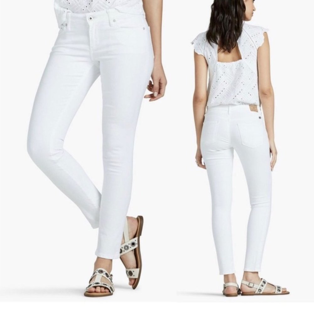 Lucky Brand White Lolita Skinny Jeans